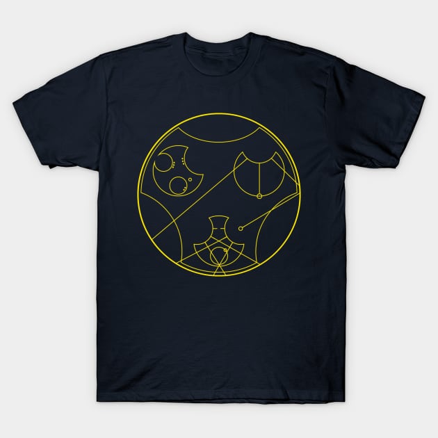 Jesus Is Lord in Gallifreyan Tee (Gold) T-Shirt by J. Rufus T-Shirtery